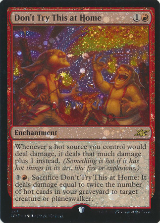 (391) Dont Try This at Home - GALAXY FOIL